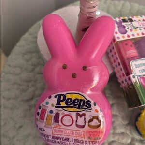 All NWT All Peeps All One Price Easter Basket Fun Stuff Set.